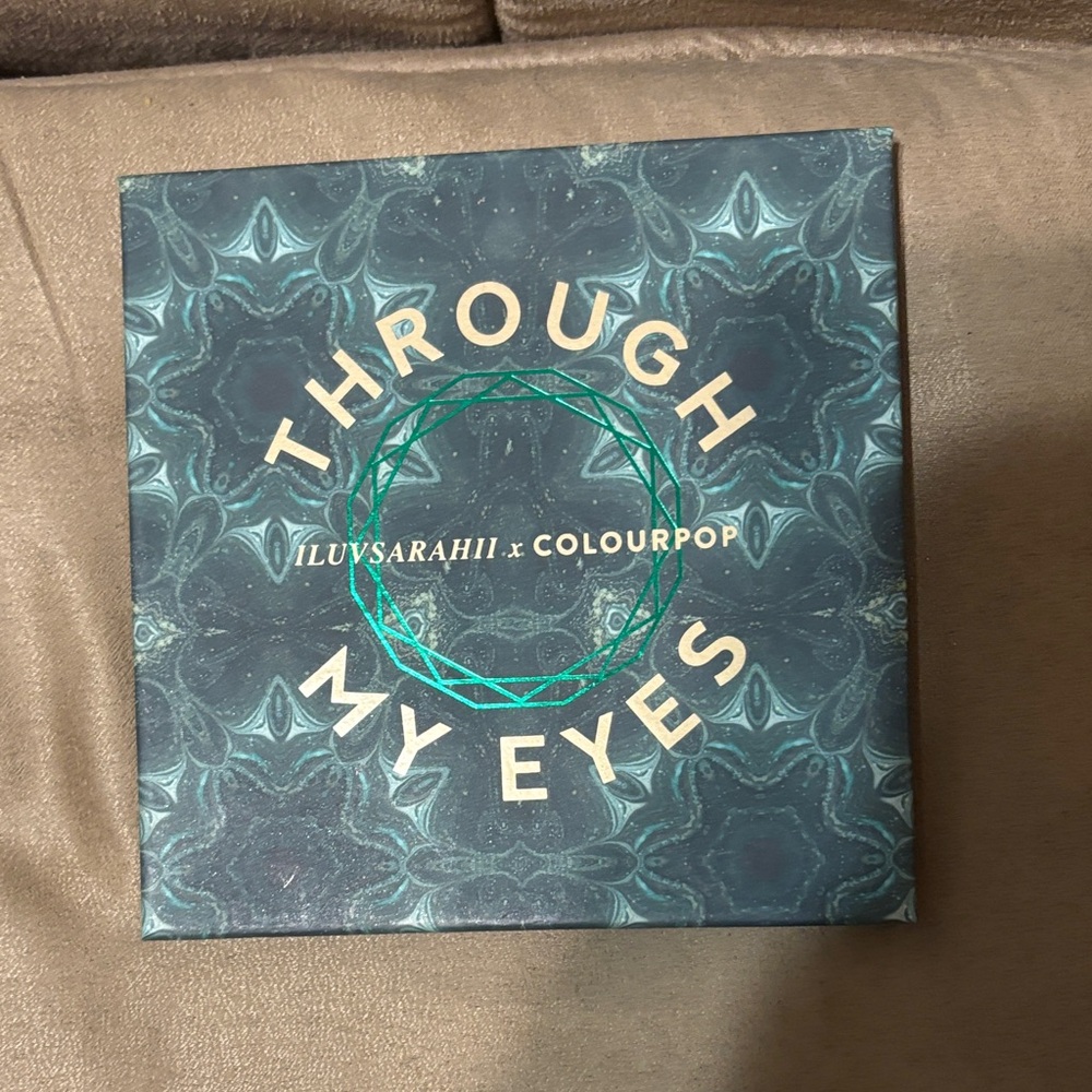 ColourPop ILUVSARAHII Through My Eyes Palette